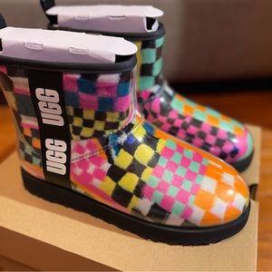 UGG | Classic Clear Mini Check Mid Womens Boot